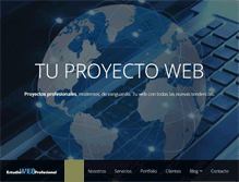 Tablet Screenshot of estudiowebprofesional.com